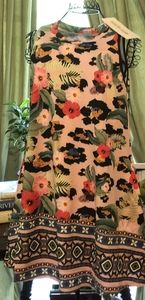 Sleeveless shirt dress